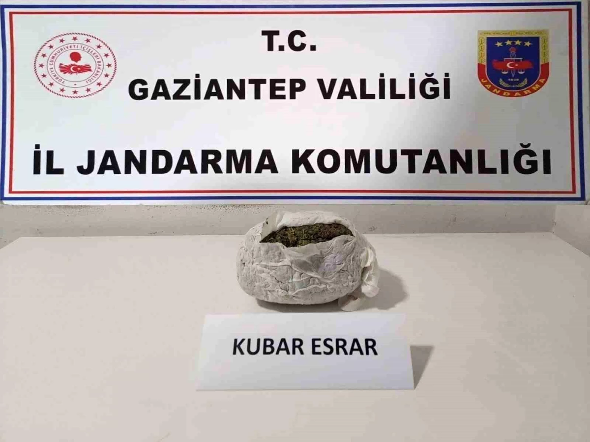 Gaziantep'te Valiz İçerisinde 1,5 Kilogram Esrar Ele Geçirildi