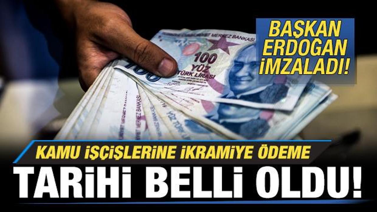 Kamu işçilerine 2025 yılı ikramiye ödeme tarihleri belli oldu