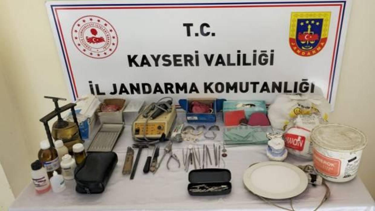 Kayseri'de sahte diş hekimi gözaltına alındı