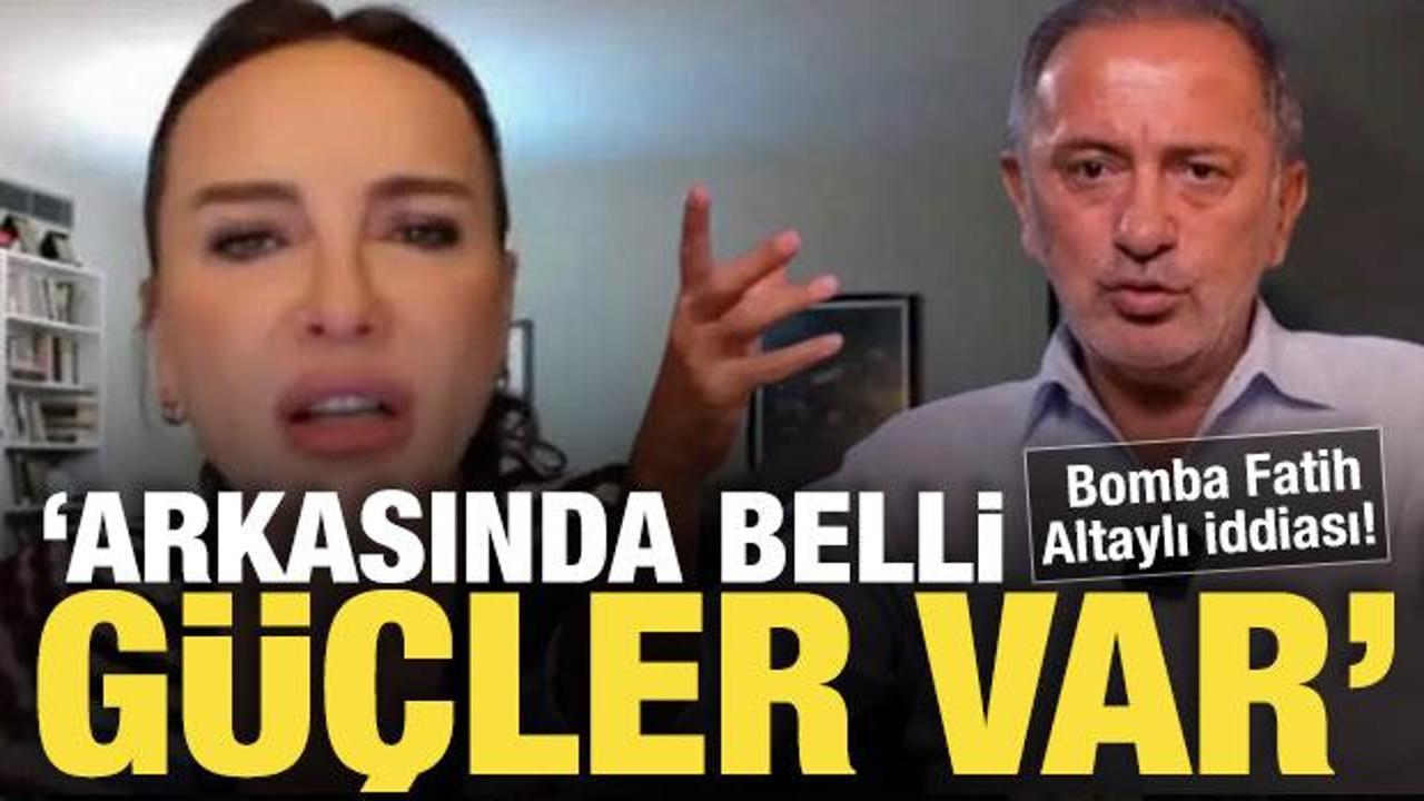 Muhalif gazeteci Bahar Feyzan’dan ‘Fatih Altaylı’ iddiası: ‘Arkasında belli güçler var’