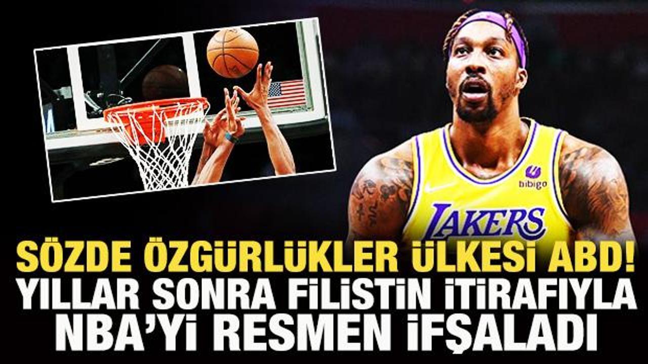 Sözde özgürlükler ülkesi! NBA'nin eski yıldızından yıllar sonra gelen 'Filistin' itirafı