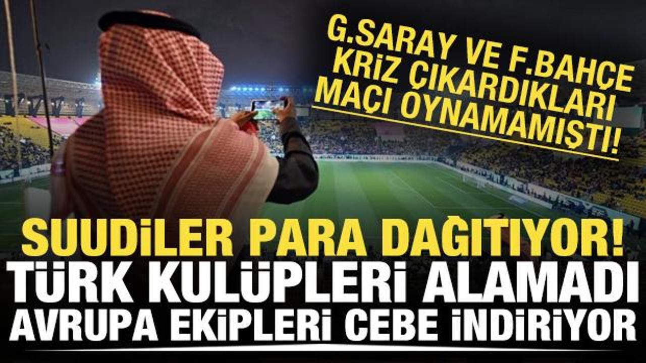 Suudiler para dağıtıyor! Türkiye dev gelirden mahrum kaldı