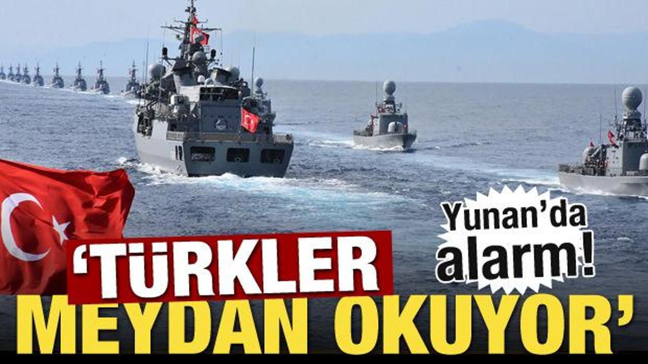 Yunan'da alarm! 'Türkler meydan okuyor'