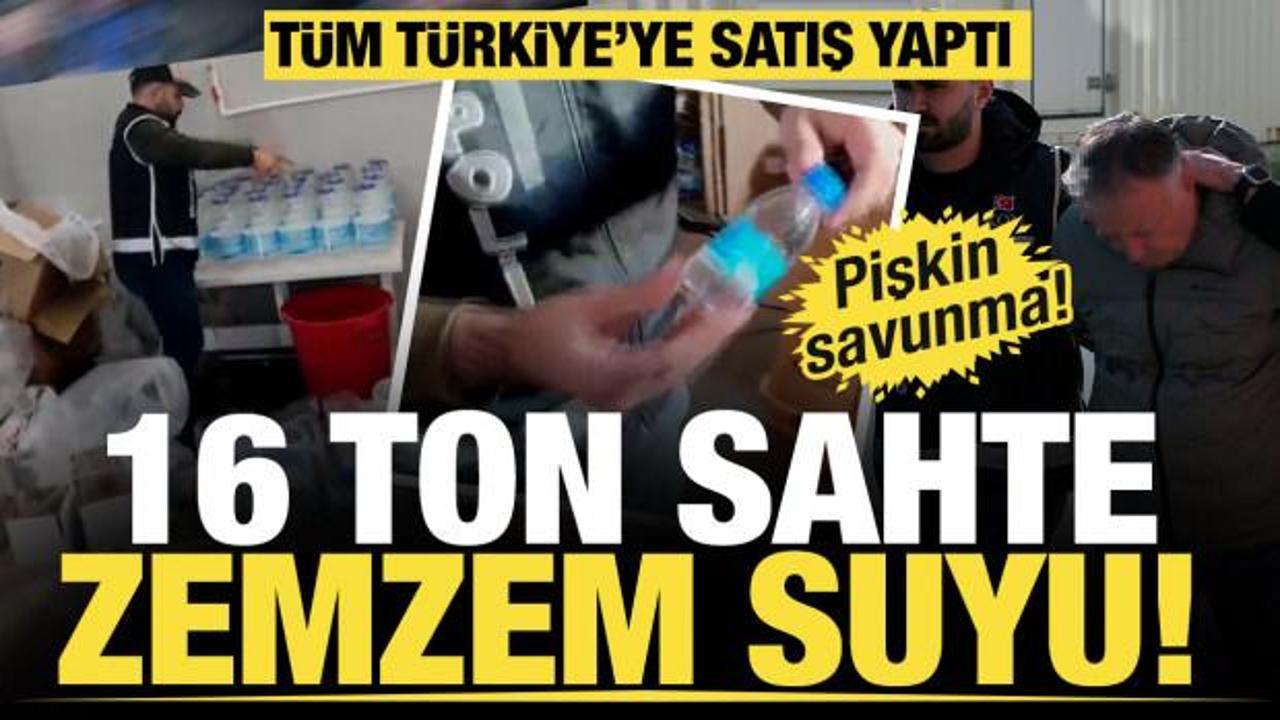 Zemzeme çeşme suyu ekledi: Tüm ülkeye dağıttı! Gözaltına alındı